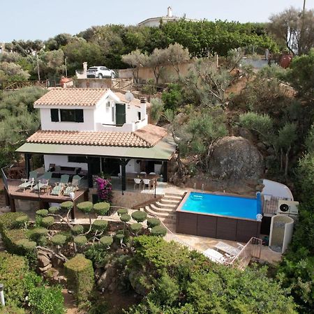 Villetta With Heated Pool And Panoramic View Torre delle Stelle Dış mekan fotoğraf