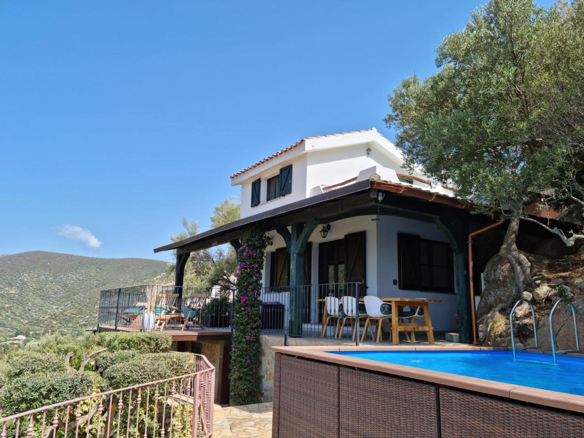 Villetta With Heated Pool And Panoramic View Torre delle Stelle Dış mekan fotoğraf